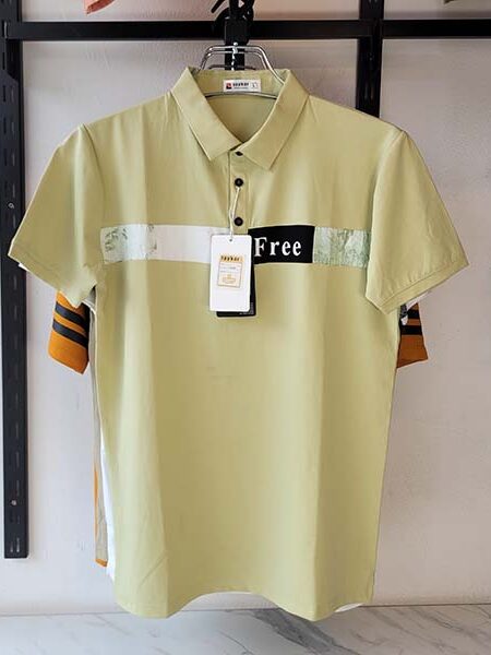Men's Straight Lapel Short Sleeve Polo Shirt