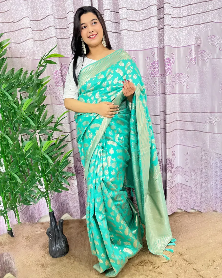 Indian Kanjivaram Silk Saree-Trusted Original - Image 3
