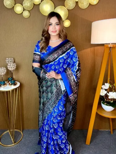 Shine in luxury 100% Pure Silk Saree