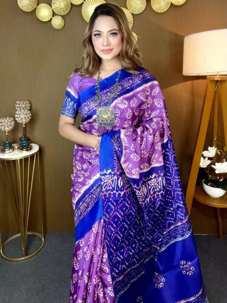 Shine in luxury 100% Pure Silk Saree