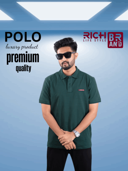 Men’s Premium Slim Fit Polo T-Shirt