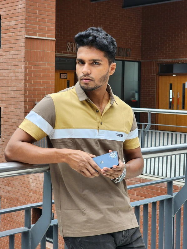 Cotton & Spandex Blend Polo - Image 3