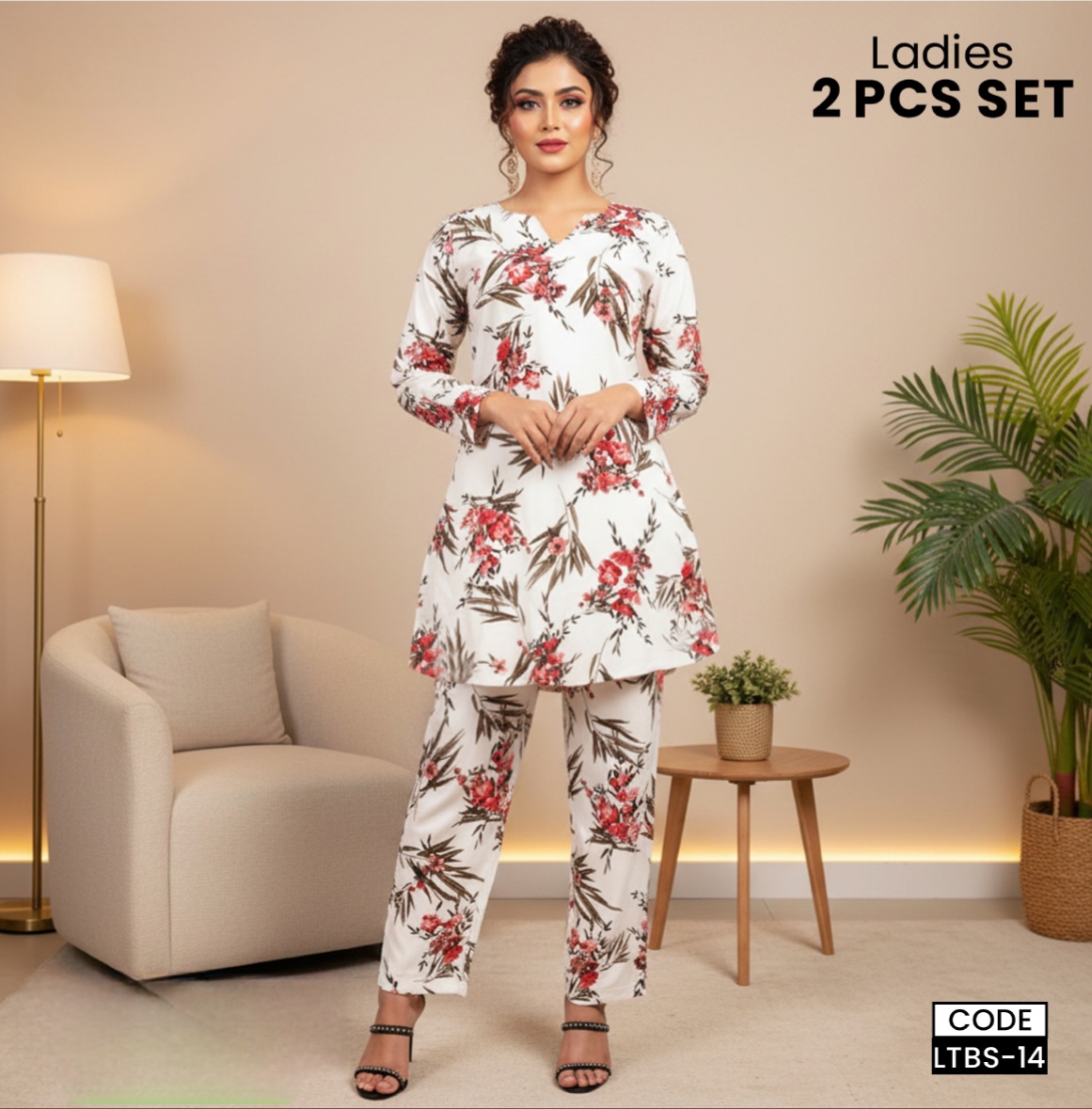 Viscoss AOP Two-Piece Set