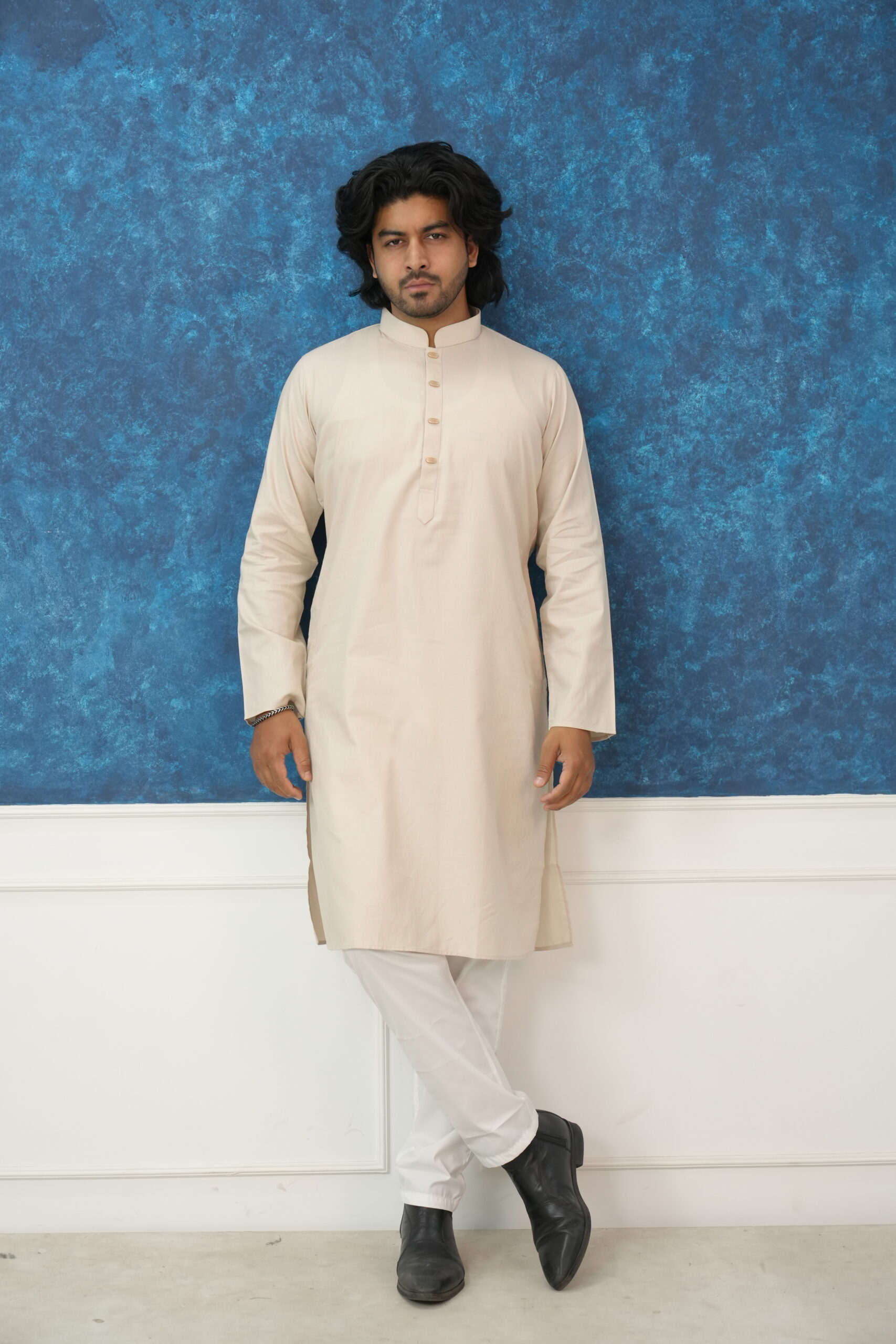 Men's Deshi Cotton Panjabi - Image 2