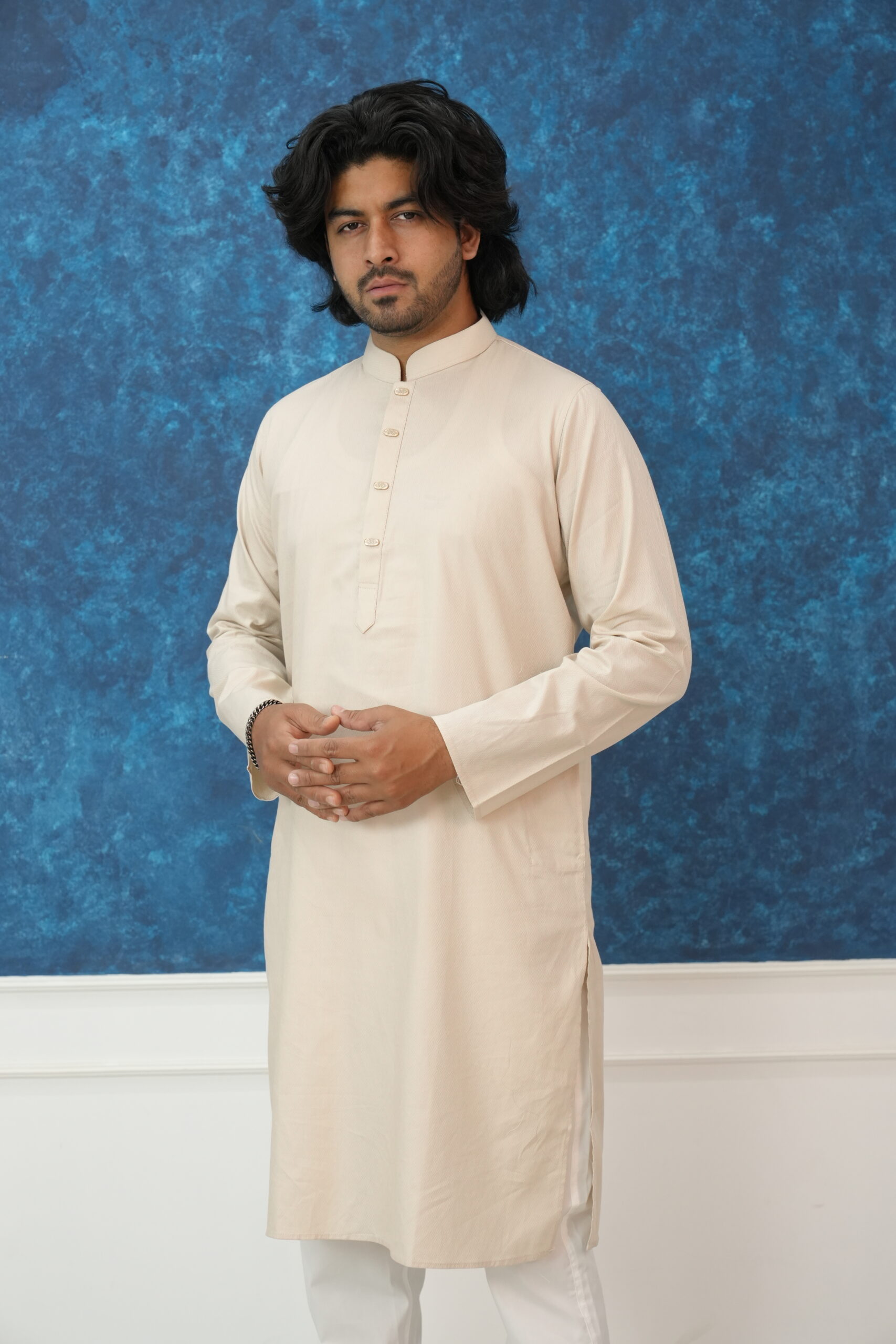 Men's Deshi Cotton Panjabi - Image 4