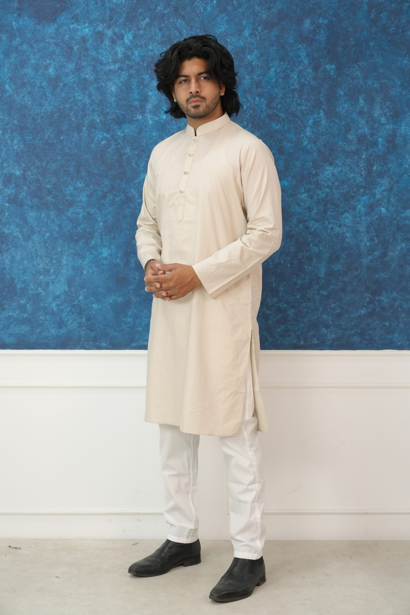 Men's Deshi Cotton Panjabi - Image 7